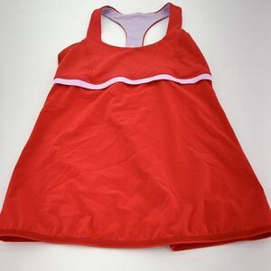 Ivivva By Lululemon Red Tank Top Girls Size 12